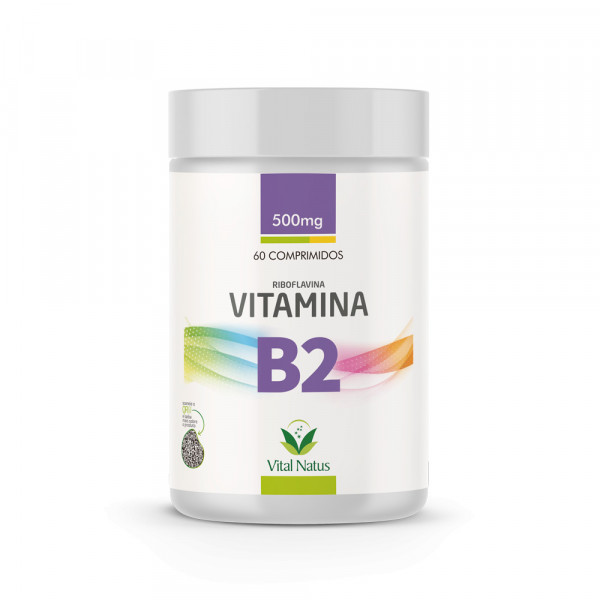 VITAMINA B2 500mg C/ 60 COMPRIMIDOS