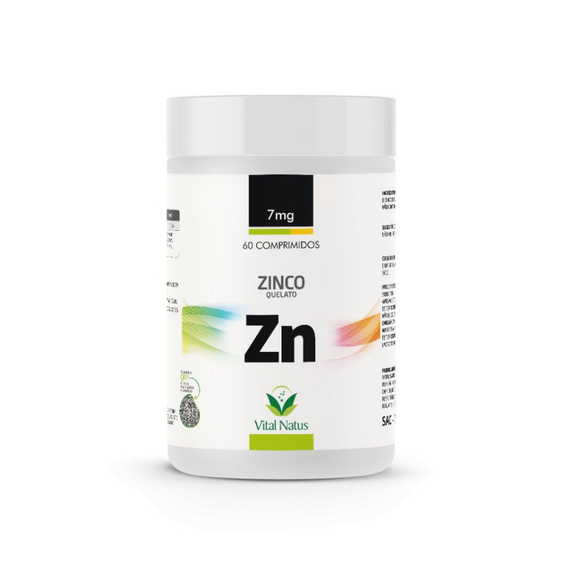 ZINCO 7mg C/60 COMPRIMIDOS